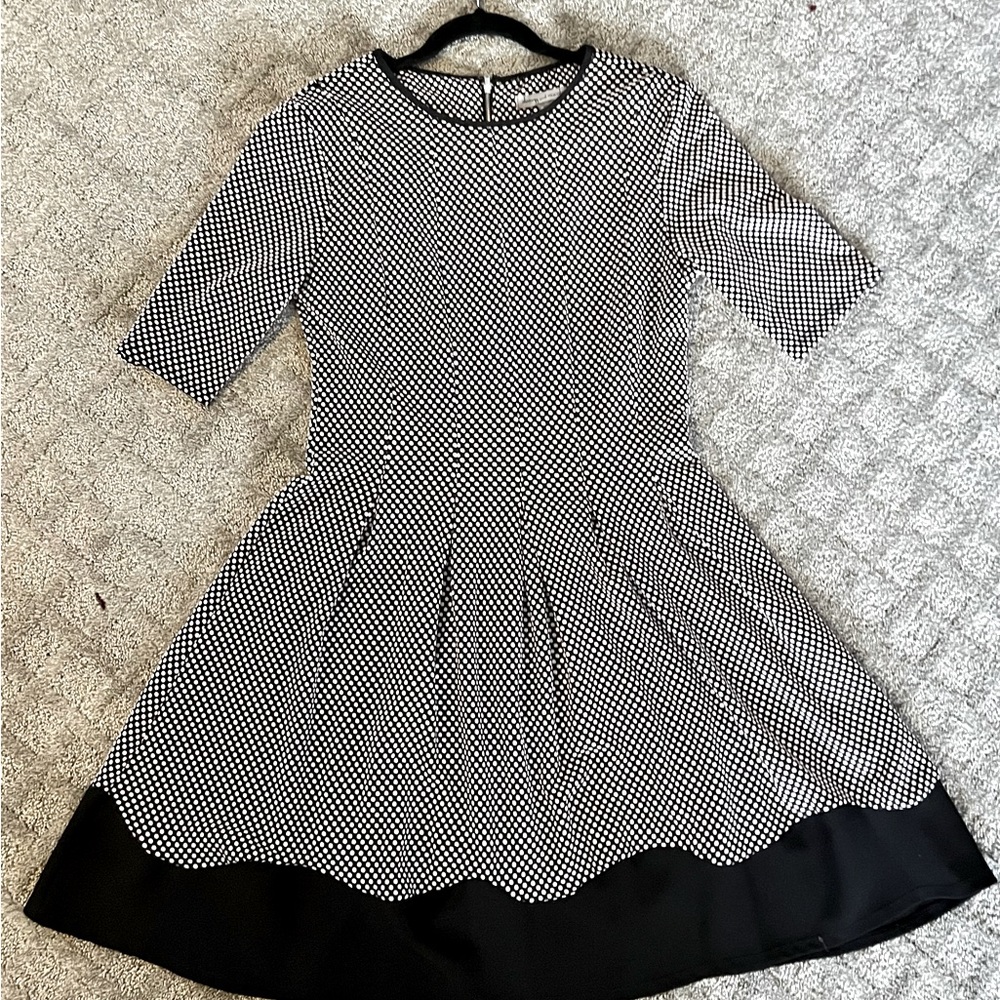 Black & White polka dot Danny & Nicole dress